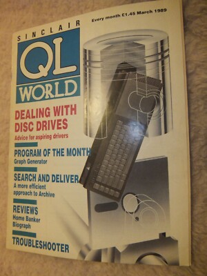 QL World - March 1989 - Sinclair QL magazine