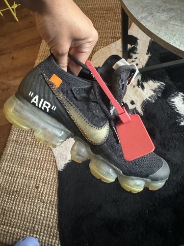 Nike Air VaporMax Off-White Black AA3831-002 ブラック Off-white × Nike Air Vapormax Black AA3831-002 Men's Size | eBay