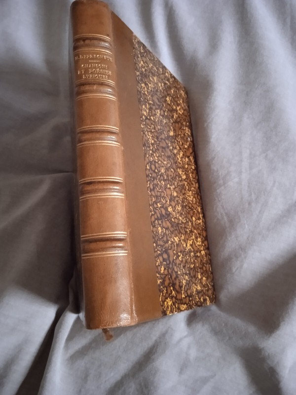 Chansons Et PoÃ©Sies Lyriques. Nicolas Defrecheux Relie 1895 Illustrations De Aug