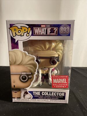 Funko POP Marvel What-If The Collector 893 Marvel Collector Corps Exclusive