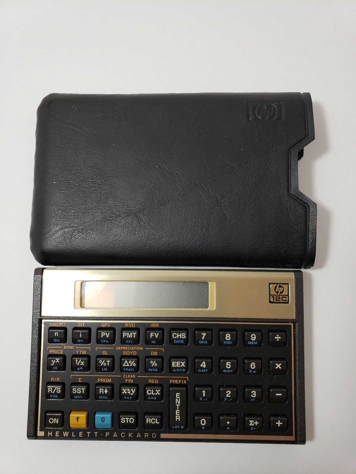 HP 12C Financial Programmable Calculator (USA) in authentic BOX!  