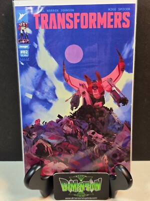 TRANSFORMERS #2 COVER A JOHNSON / SPICER COMIC 5TH PRINT NM IMAGE 2024