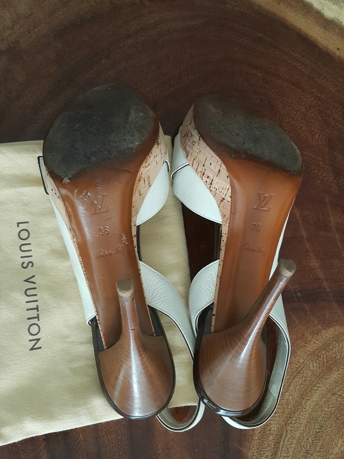 Louis Vuitton Women heels Open Toe Shoe 