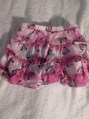 Girls 4T Jumping Beans Disney Minnie Mouse Pink Scooter Skirt