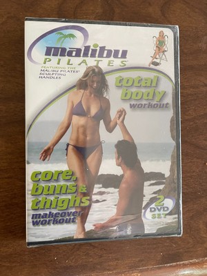 malibu palates total body workout 2 Dvd NEW/SEALED +Malibuu Makeover Pgm Book