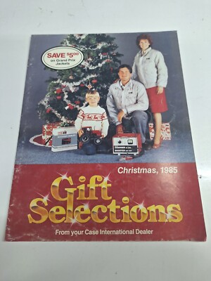 Case Ih International Harvester 1985 Christmas Gifts Dealer Catalog Brochure 