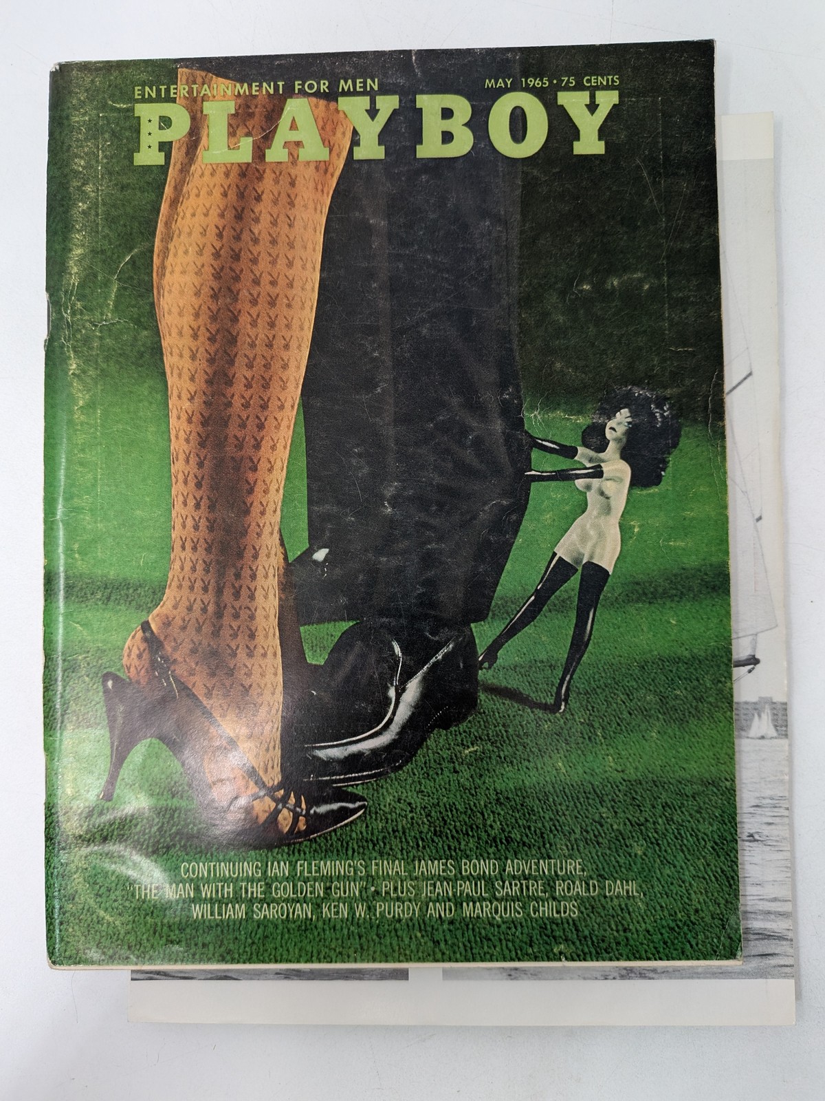 Playboy Magazine May 1965 🔥 PM Maria McBane 🔥 Jean-Paul Sartre 🔥 D