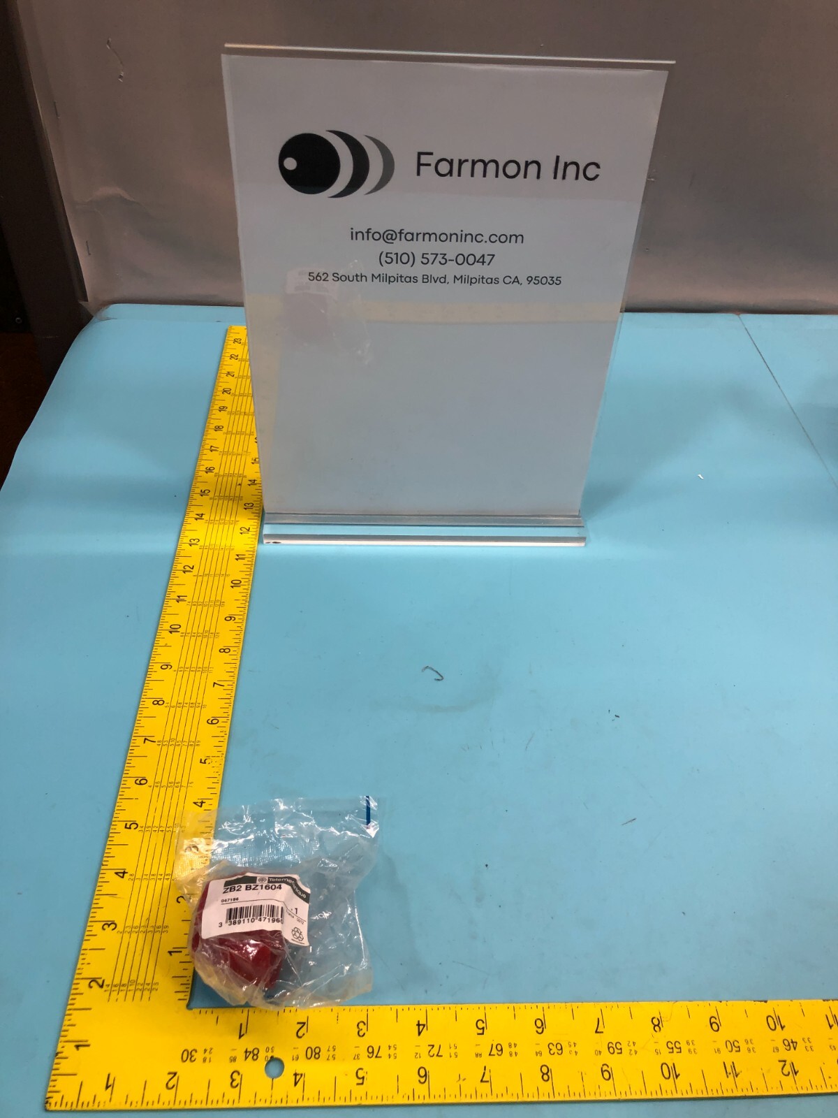 Telemecanique ZB2 BZ1604 SW Guard 40mm Mushroom Red Mom Or Key - Release, 185996