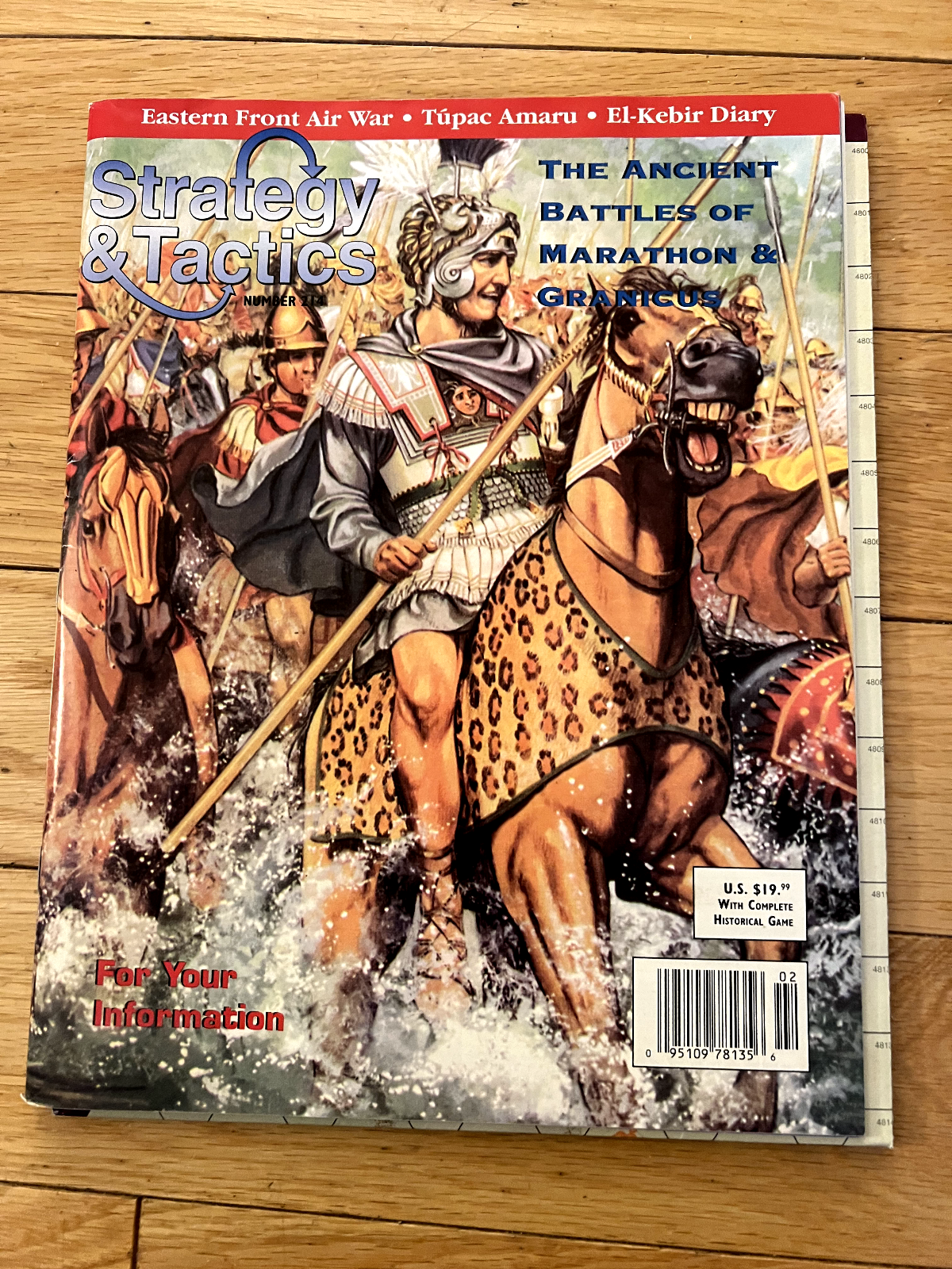 Strategy & tactics, S&T Issue,#214 with Game Marathon