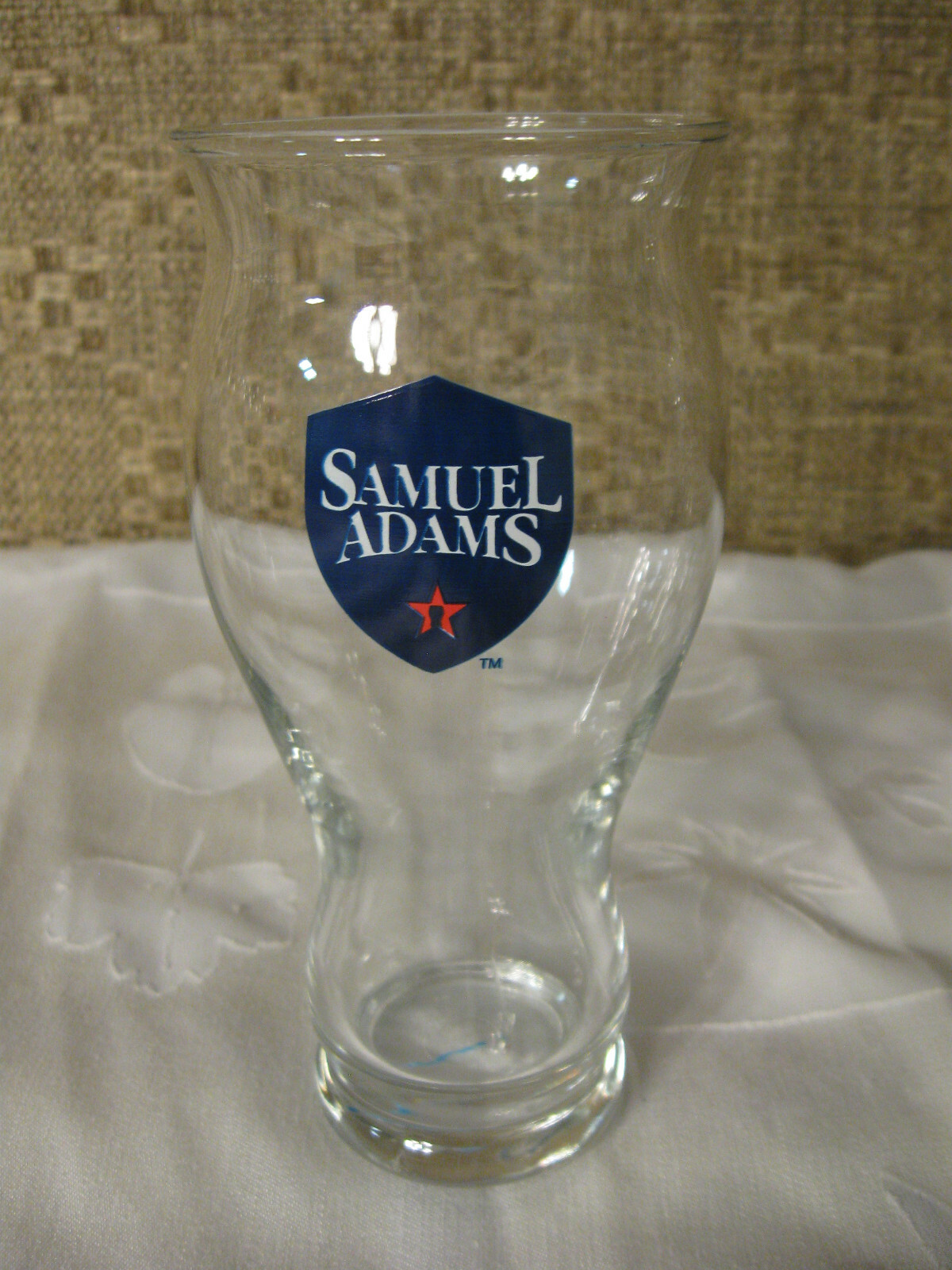 Set Of Four Samuel Adams 12 Oz Sensory Beer Lager Glasses