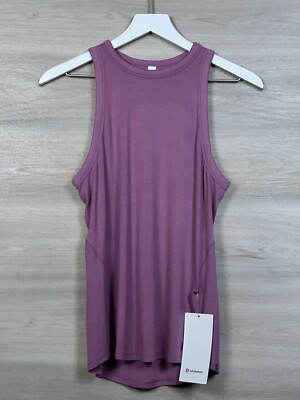 Lululemon Hold Tight Tank Modal Size 10 Velvet Dust VLVD 01214