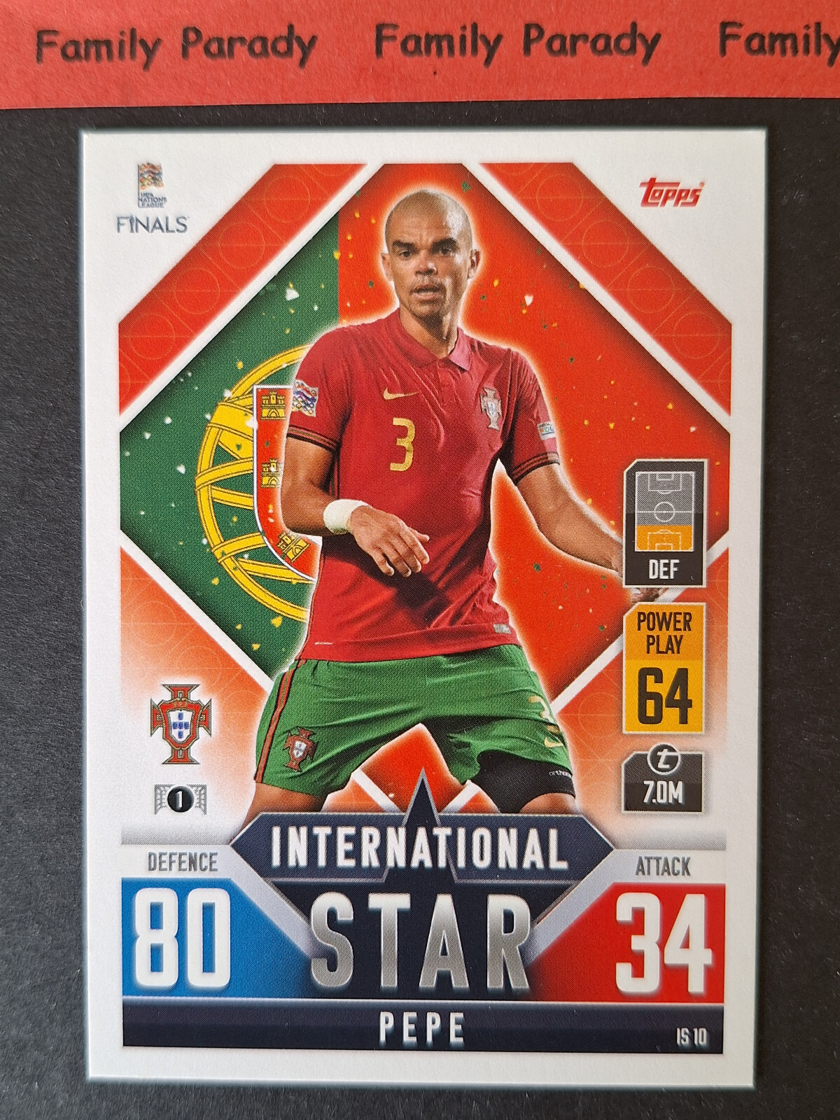 topps now カード ぺぺ  PEPE FCポルト UCL #57 topps now カード ぺぺ PEPE FCポルト UCL #57 Topps - topps