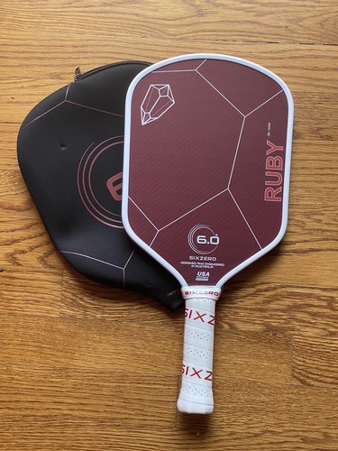 6.0 six zero RUBY - NEW Pickleball paddle 14mm | eBay 6.0 six zero RUBY - NEW Pickleball paddle 14mm | eBay