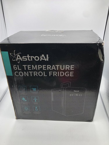 Astroai 6L Temperature Control Fridge, White