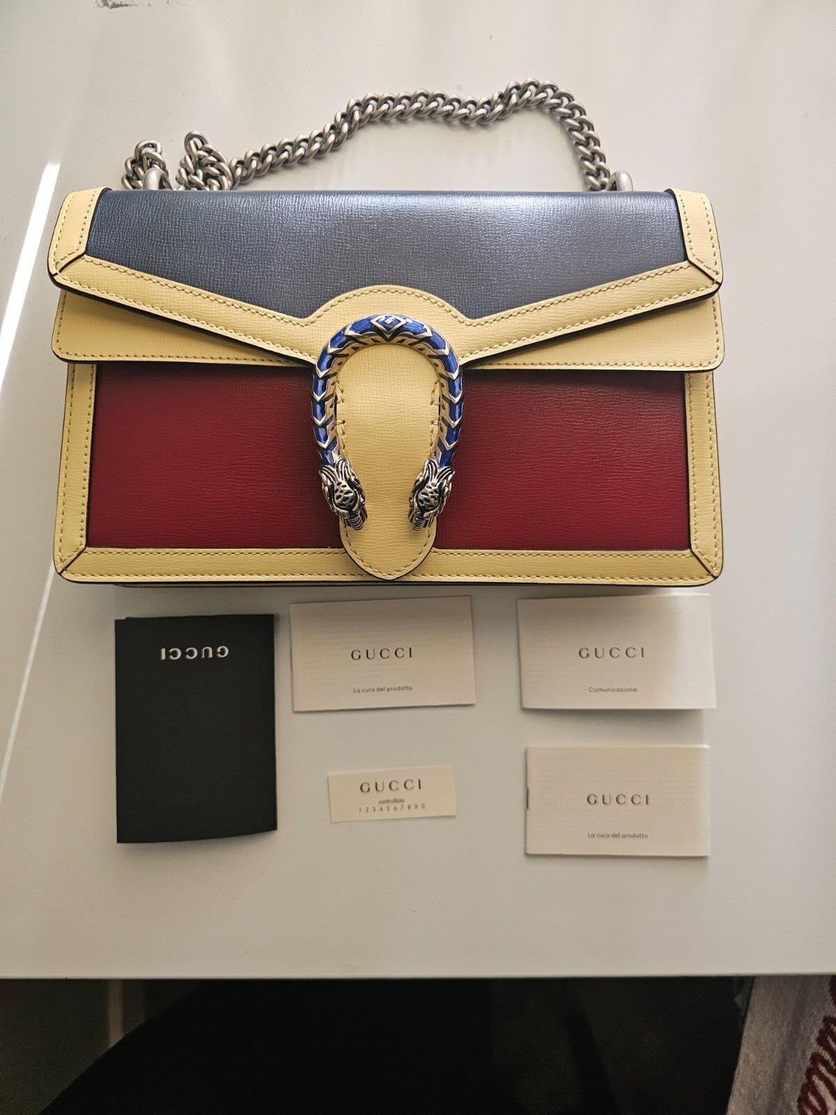 【GUCCI】DIONYSUS SMALL SHOULDER BAG Gucci GG Denim Dionysus Shoulder Bag