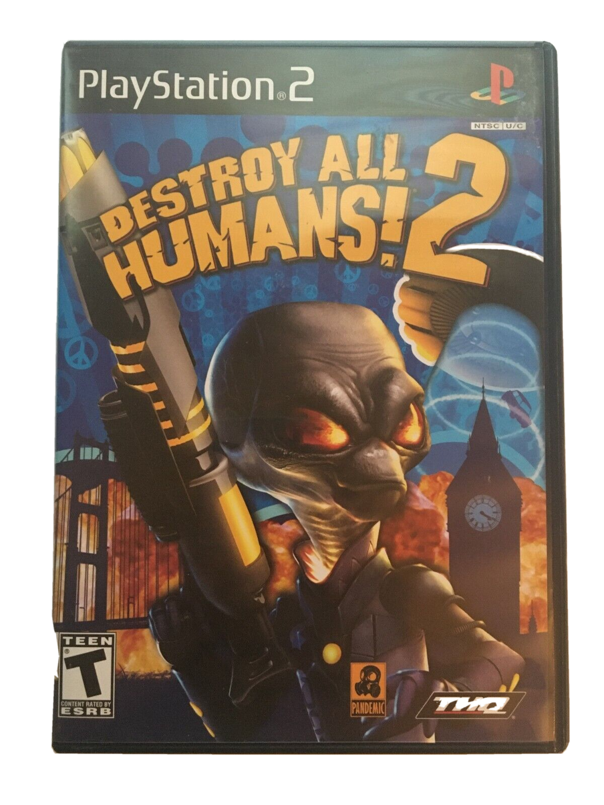 Destroy All Humans 2 (Sony PlayStation 2, 2006): COMPLETE, Action, Adventure