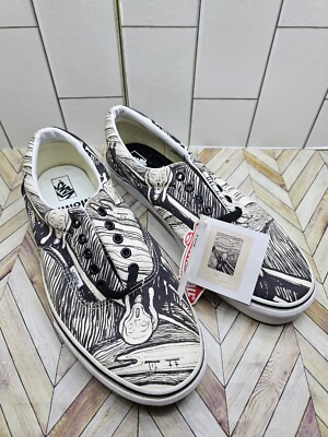 Vans Moma Era Edvard Munch Men Sz 11.5 Unisex Skate Shoes New with tags