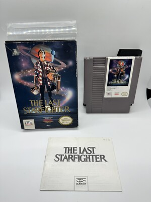 The Last Starfighter NES Nintendo Complete CIB Rare!