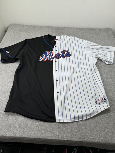 極美品 Majestic MLB NY Mets 5 WRIGHT Jersey Vintage Majestic MLB New York Mets WRIGHT #5 Baseball Jersey