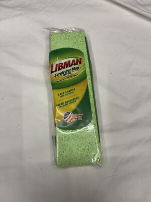 NEW Genuine Libman Big Gator Mop Refill Sponge #03961 Mopping Green