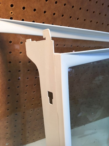 240350160 USED Frigidaire/Electrolux Refrigerator Shelf Spill Safe - Cantilever