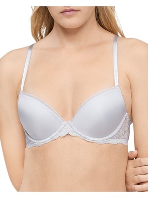 

CALVIN KLEIN Intimates Серый бюстгальтер на косточках, QF1444