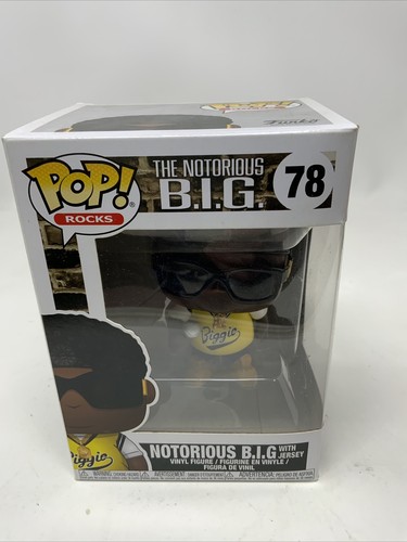 FUNKO POP THE NOTORIOUS BIG #78 with Jersey - Biggie Smalls