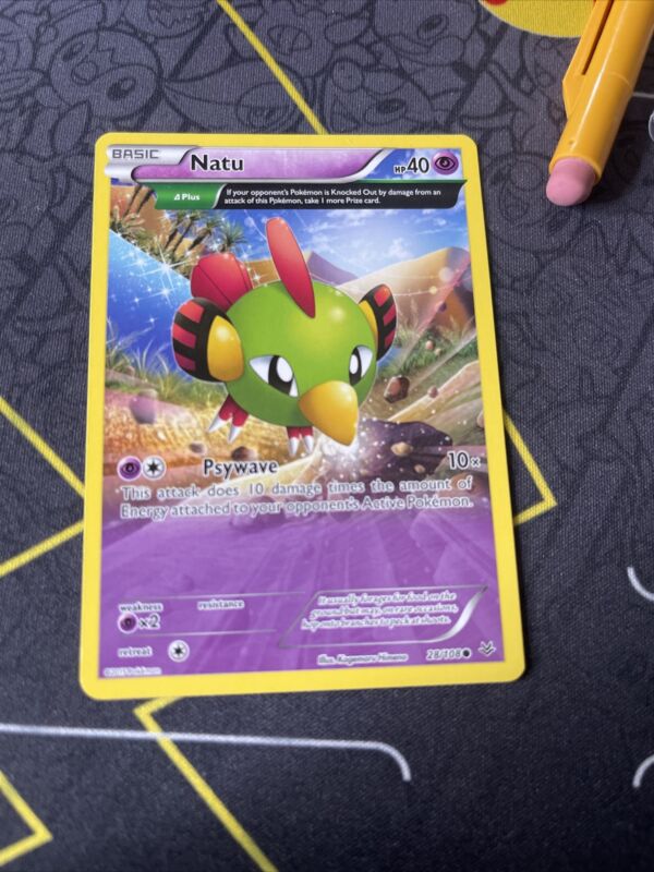 Natu 28/108 - Roaring Skies 2015 - Pokémon Tcg Card Common Full Art