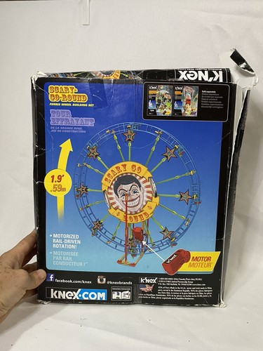 K'Nex SCARY-GO-ROUND Ferris Wheel Building Set KNEX 344 Pieces