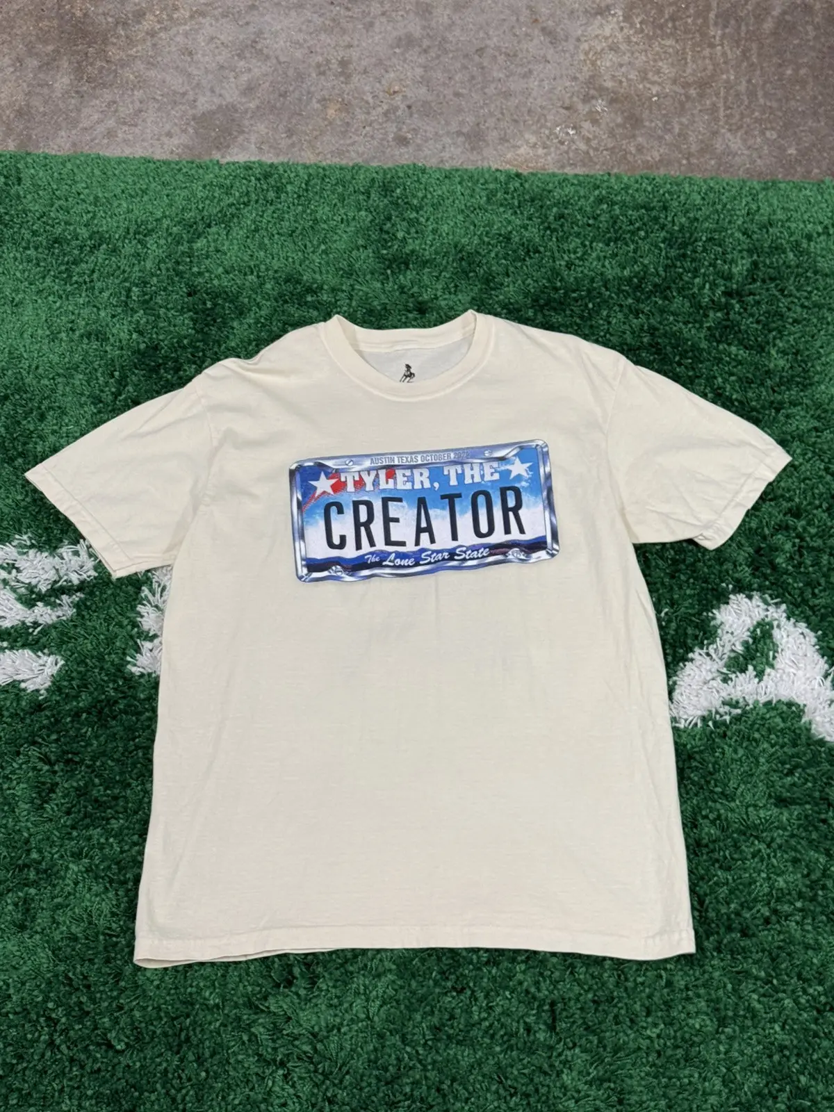 Tyler The Creator Golf Days Austin Texas License Plate Tee Golf