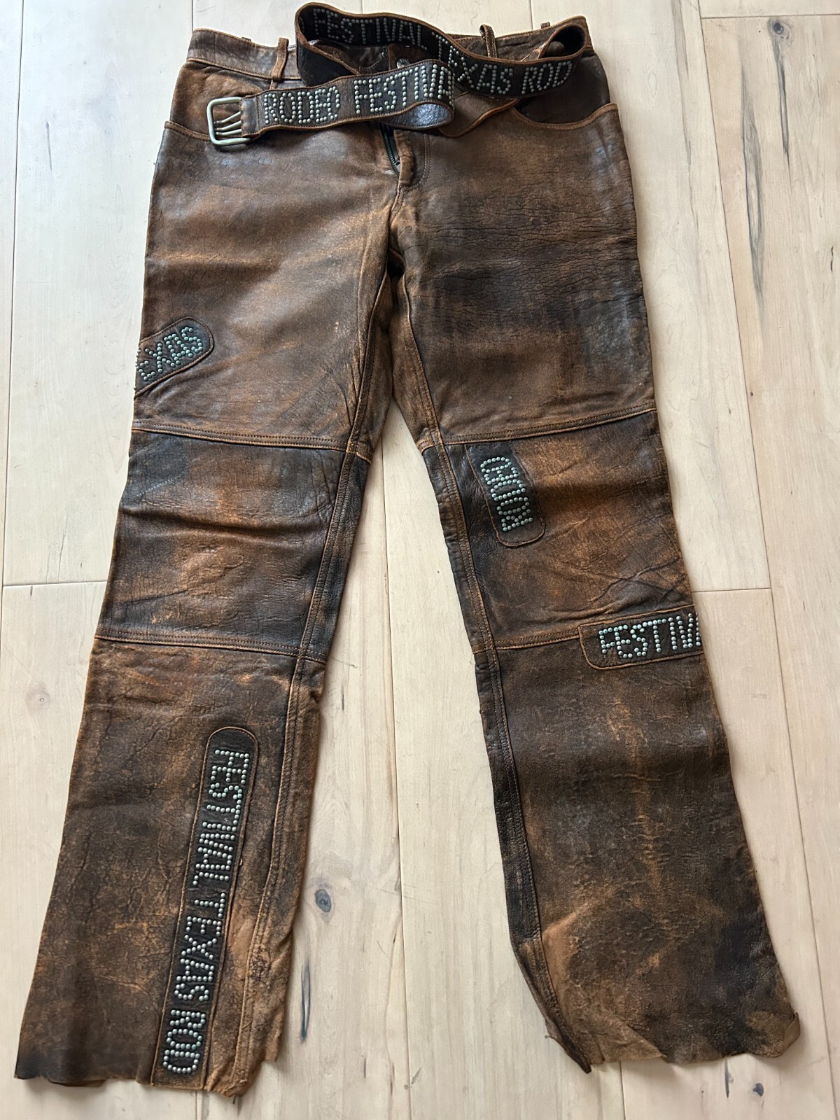 希少 90s Dolce&Gabbana Leather リアルレザーパンツ 希少 90s Dolce&Gabbana Leather リアルレザーパンツ メンズ
