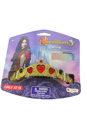 Disney Descendants 3 Kids Evie Tiara Halloween Costume Dress Up Accessory
