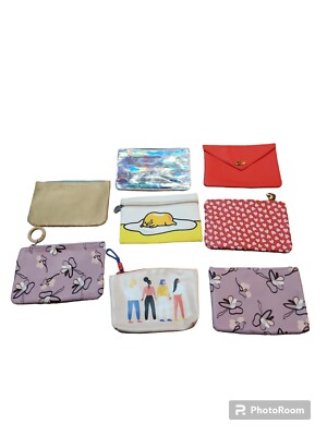 Lot of 8 IPSY Makeup Bags (Makeup Bags Only)