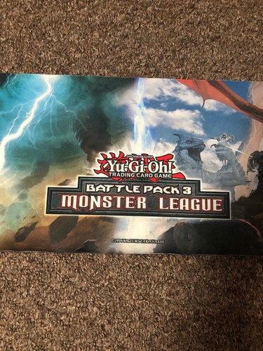 Yu-Gi-Oh! Battle Pack 3 Monster League Playmat. Used. Fantastic Condition.