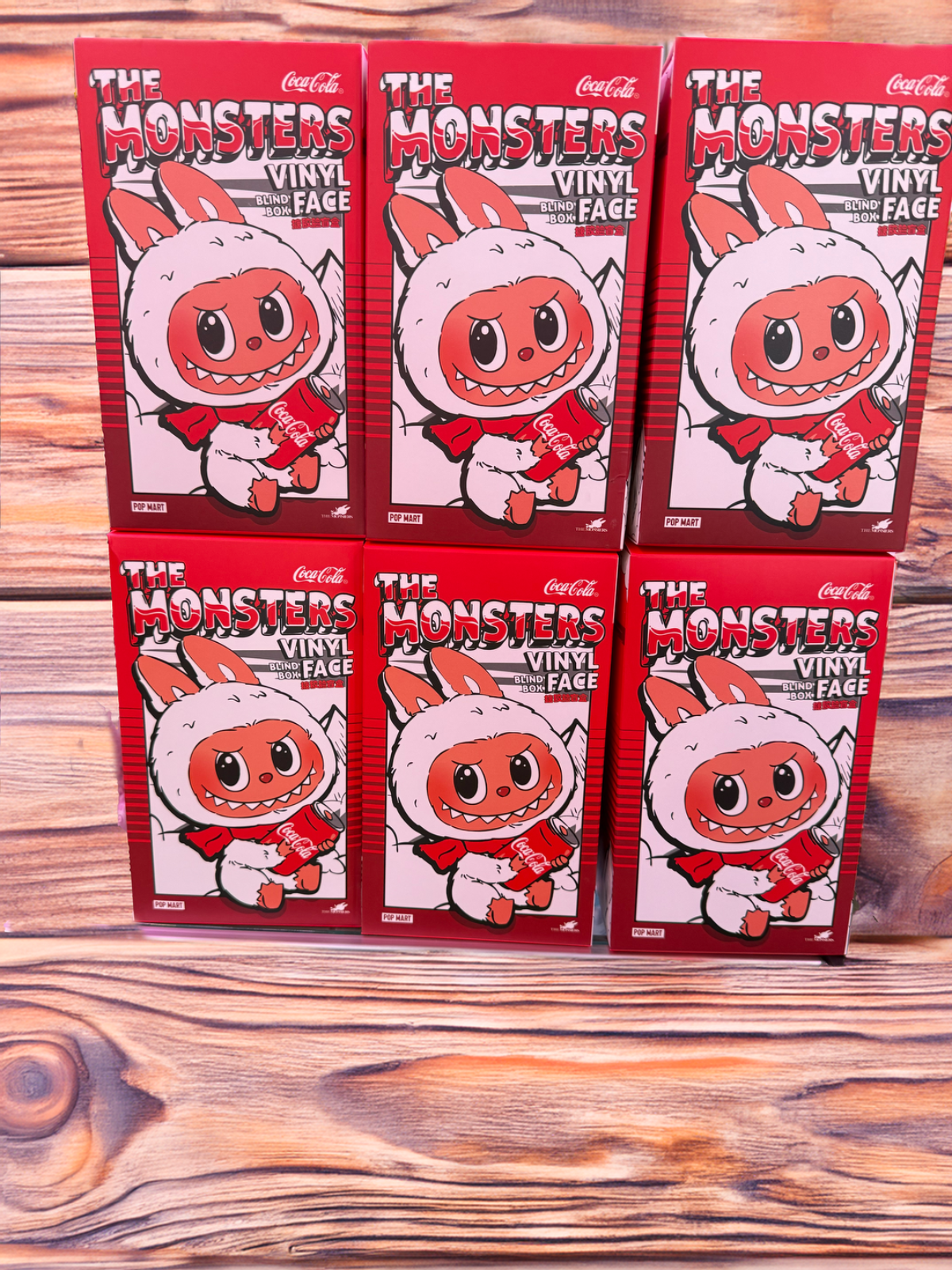 POP MART X COCA-COLA THE MONSTERS Vinyle Face Blind Box Figure