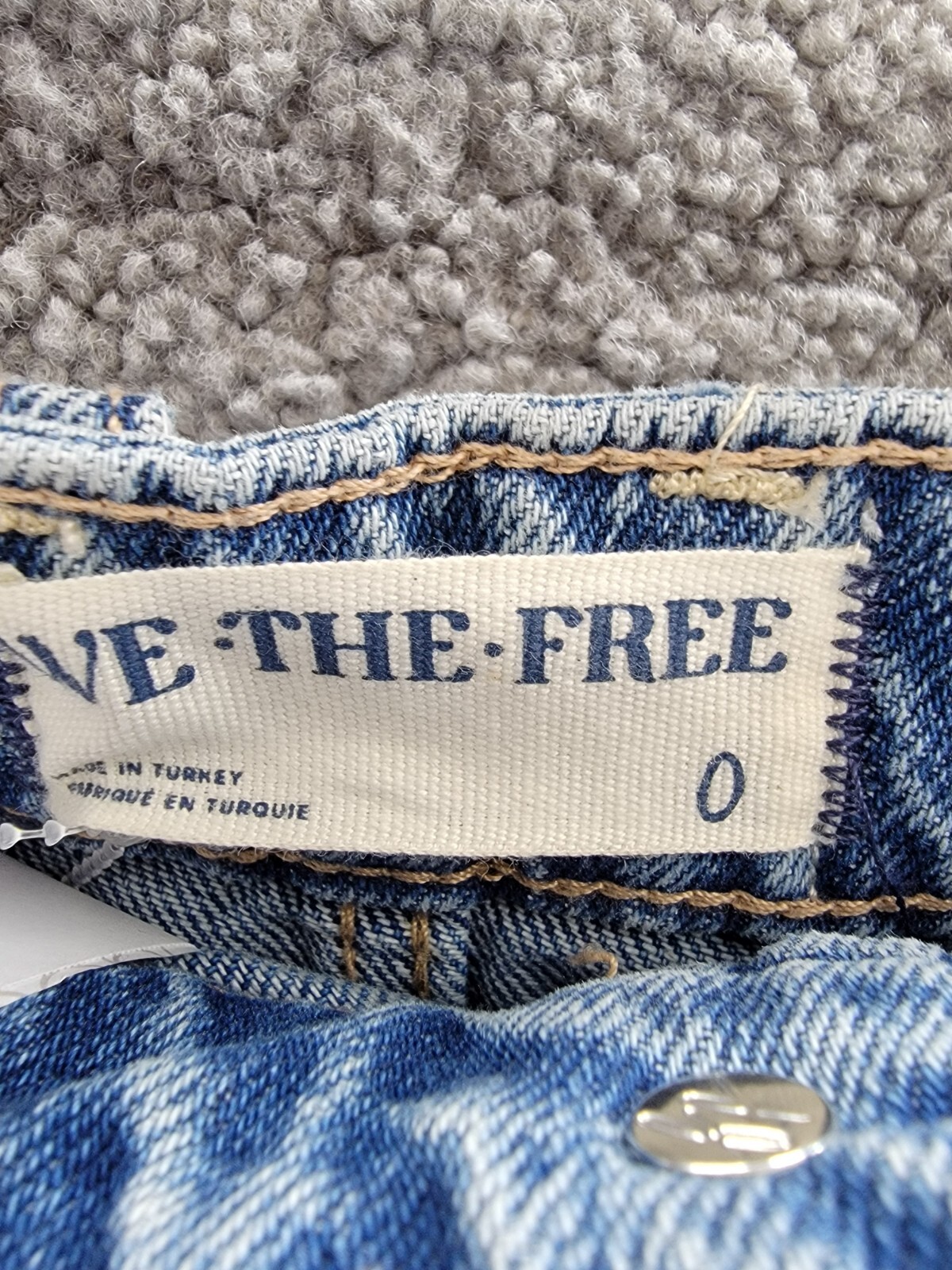 Free People We The Free Come As You Are Denim Maxi Skirt Women's 0 Medium Indigo - Picture 9 of 16