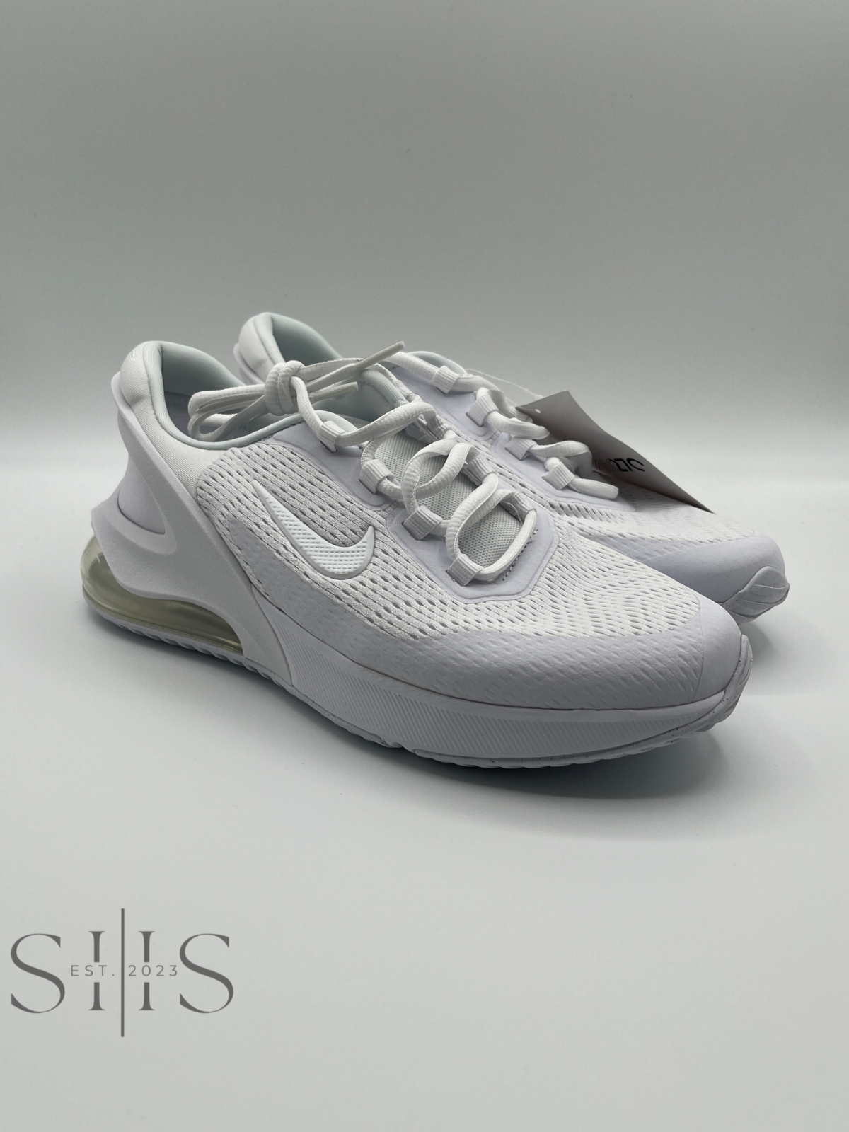 Size 7 - Nike Air Max 270 GO GS Kids Shoes White - DV1968