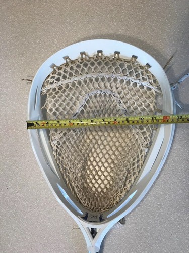 WARRIOR NEMESIS LACROSSE GOALIE STICK WHITE HEAD AXIS SHAFT 56.5