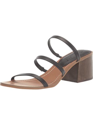 ВЕЛИКОЛЕПНЫЕ женские кожаные босоножки Meli черного цвета с круглым носком на блочном каблуке без шнуровки длиной 8,5 М