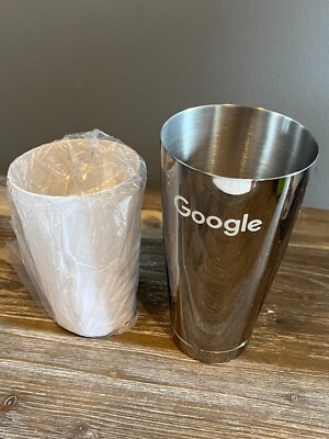 Google Branded Twelve24 Cocktail Mixing Tin Set - 28oz and 18oz