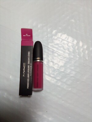 MAC Powder Kiss Liquid Lip Stick Color ''#986 Make It Fashun!'' Full 0.17 Oz #836