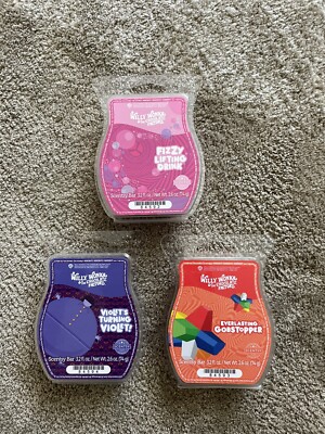 Scentsy Willy Wonka Collection Wax Bars Lot Of 3 New