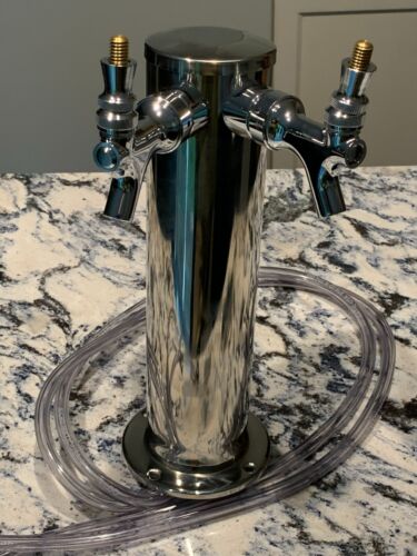 MICRO MATIC DOUBLE TAP BEER TOWER NEW