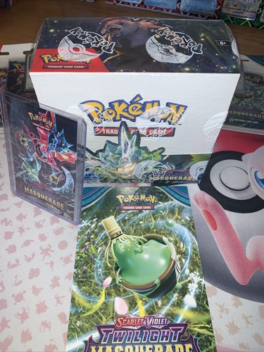 Pokemon TCG Twilight Masquerade Booster Box SV06 | eBay Pokemon TCG Twilight Masquerade Booster Box SV06 | eBay