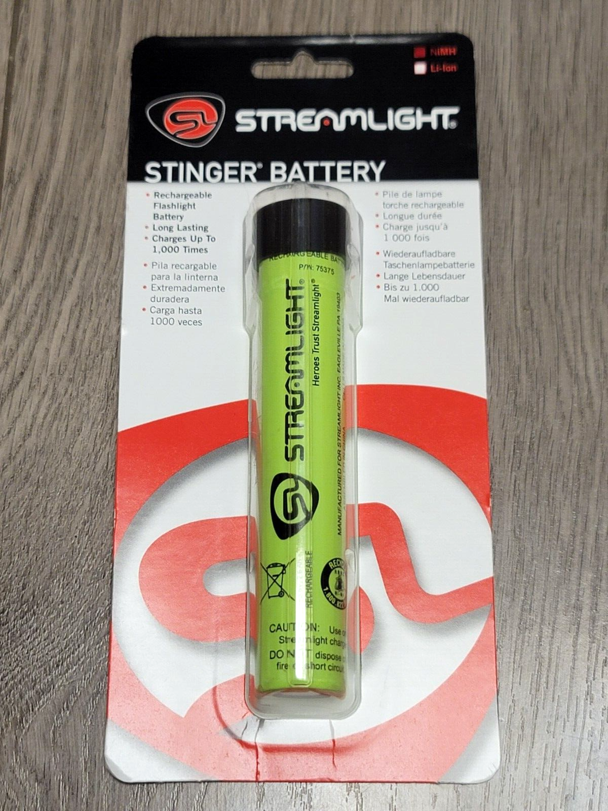 Streamlight stinger battery outlet