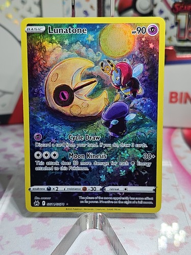 Pokémon TCG Lunatone Crown Zenith: Galarian Gallery GG11