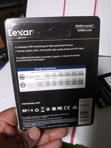 Lexar 256gb micro sd