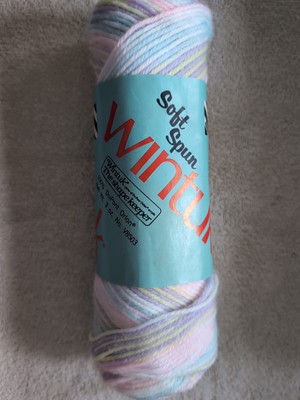 WINTUK Soft Spun Acrylic Yarn. Vintage 3 oz  = Sunshine 