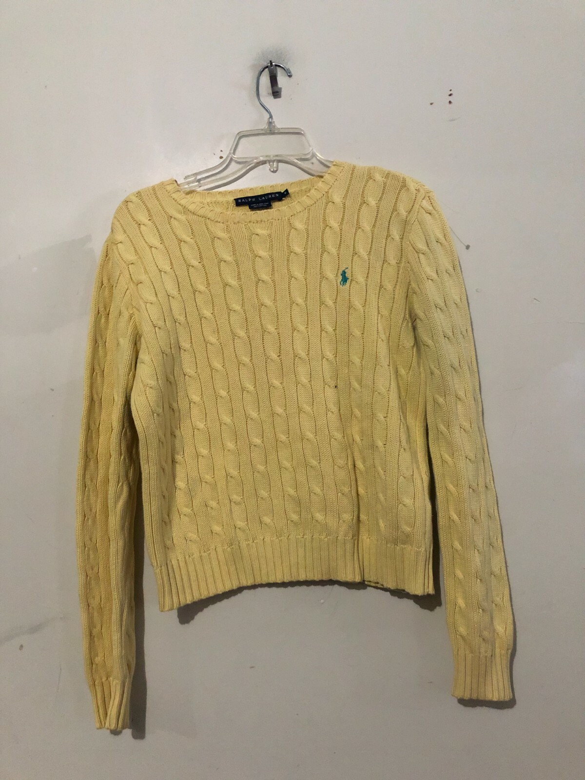 LAUREN RALPH LAUREN cotton sweater 金刺繍 LAUREN RALPH LAUREN cotton sweater 金刺繍 - メルカリ