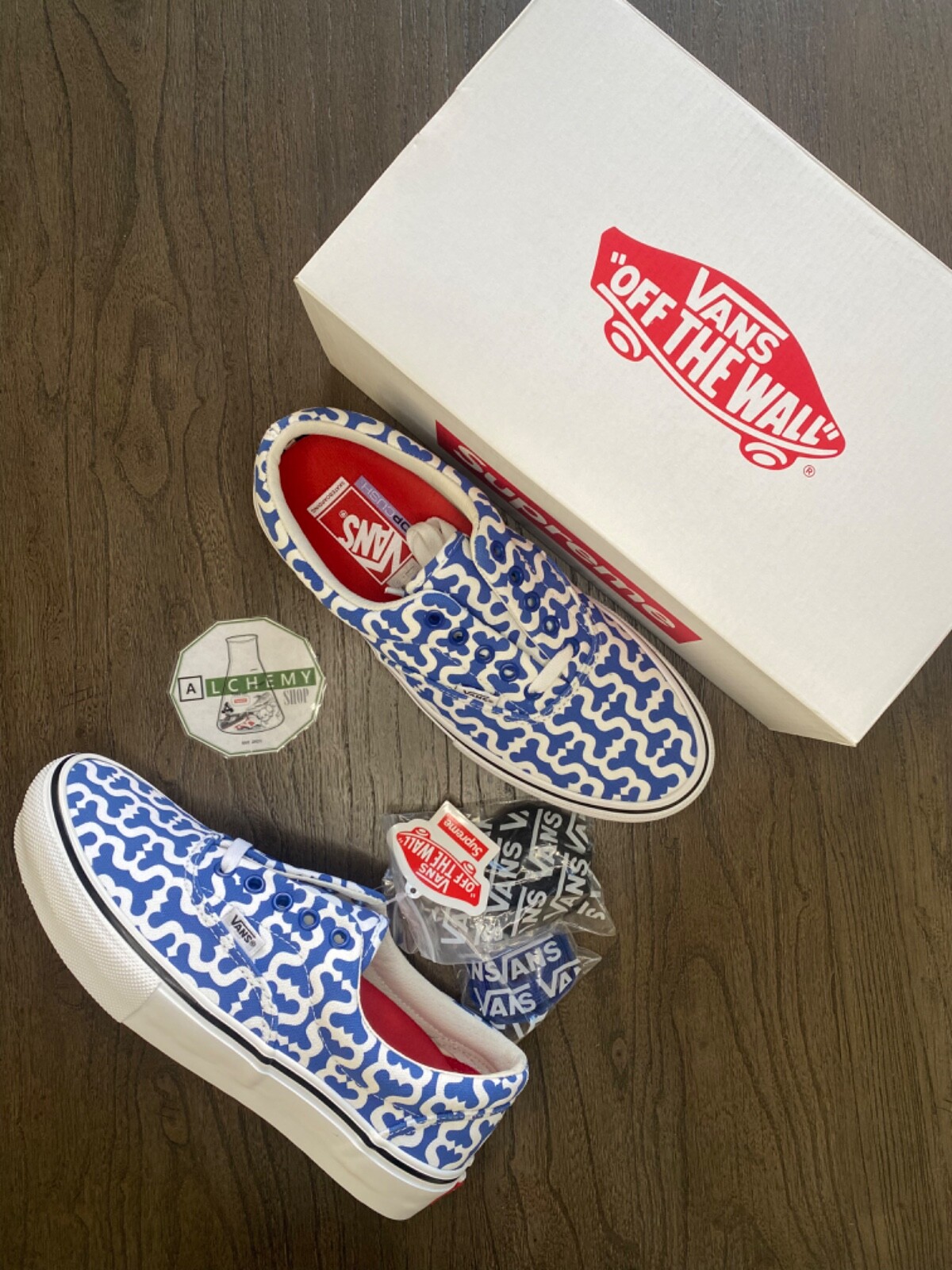 supreme × vans monogram s logo skate era Supreme Vans Monogram S Logo Skate Era (SS21) - $98